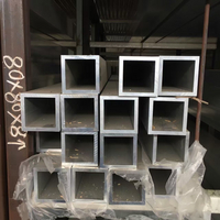ASTM Seamless Extruded Aluminum Pipe Aluminum Square Pipe Rectangular Pipe 2000 Series