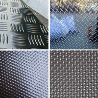 5000 5 Bars Diamond Aluminum Walk Step Tread Plate 5000 Aluminium Embossed Checker Plate